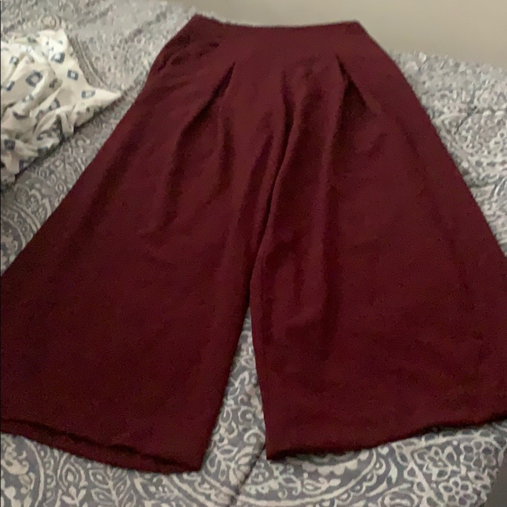 Wide leg pants